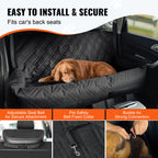 Booster Seat on Car for M/L Dog