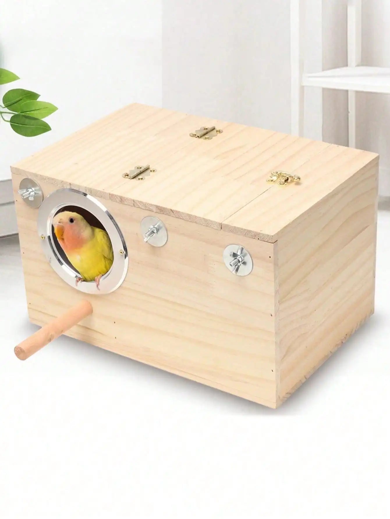 Parakeet Nest Box Bird House