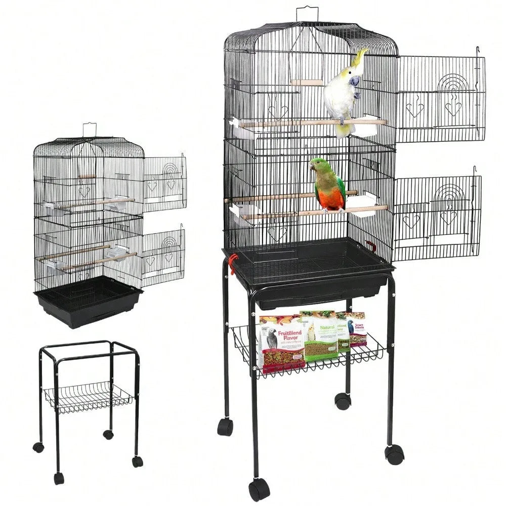 59''H Roiling Bird Cage