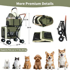 Stroller Foldable S/M Pets