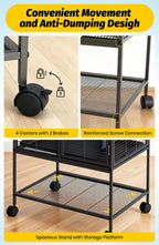 Multi-Level Metal Small Animal Cage
