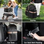 High Wheels Pet Stroller