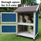 Cat house, large for feral cats