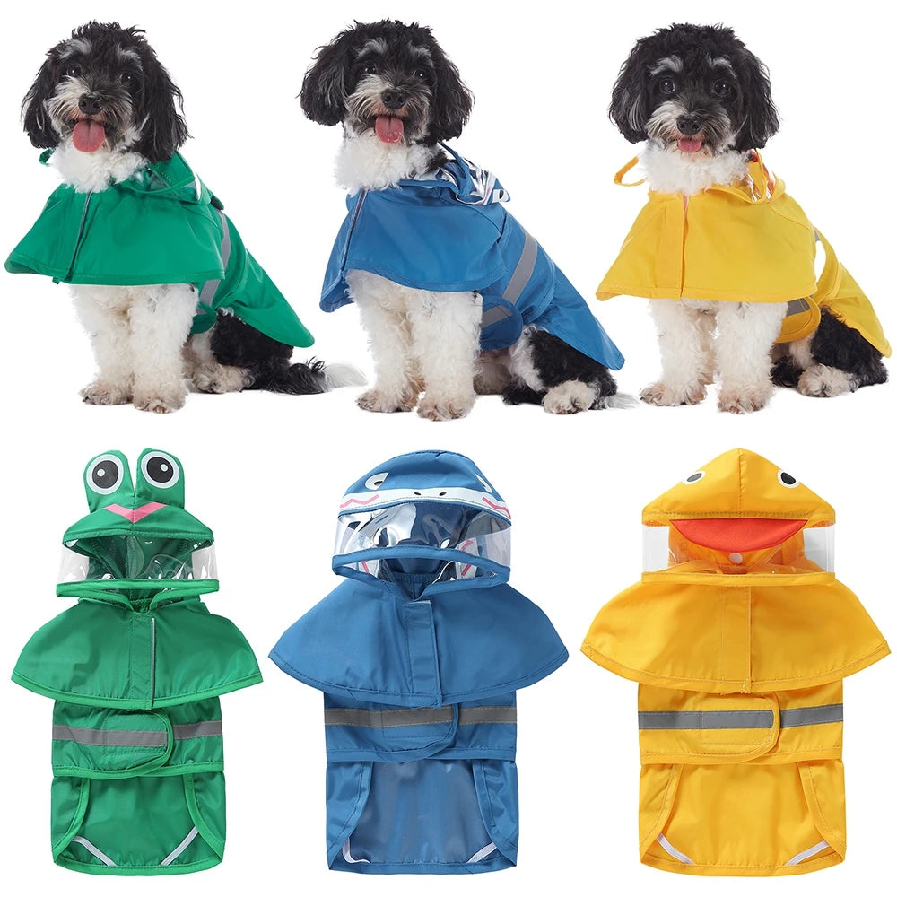 Reflective Dog Raincoat