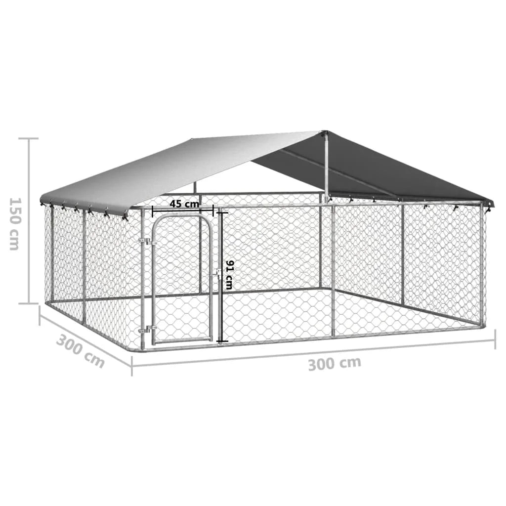 Kennel with Roof/Fences