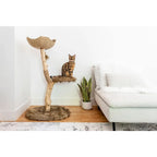 Wooden Cat Tree Tower