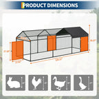 Metal Chicken Coop Heavy Duty