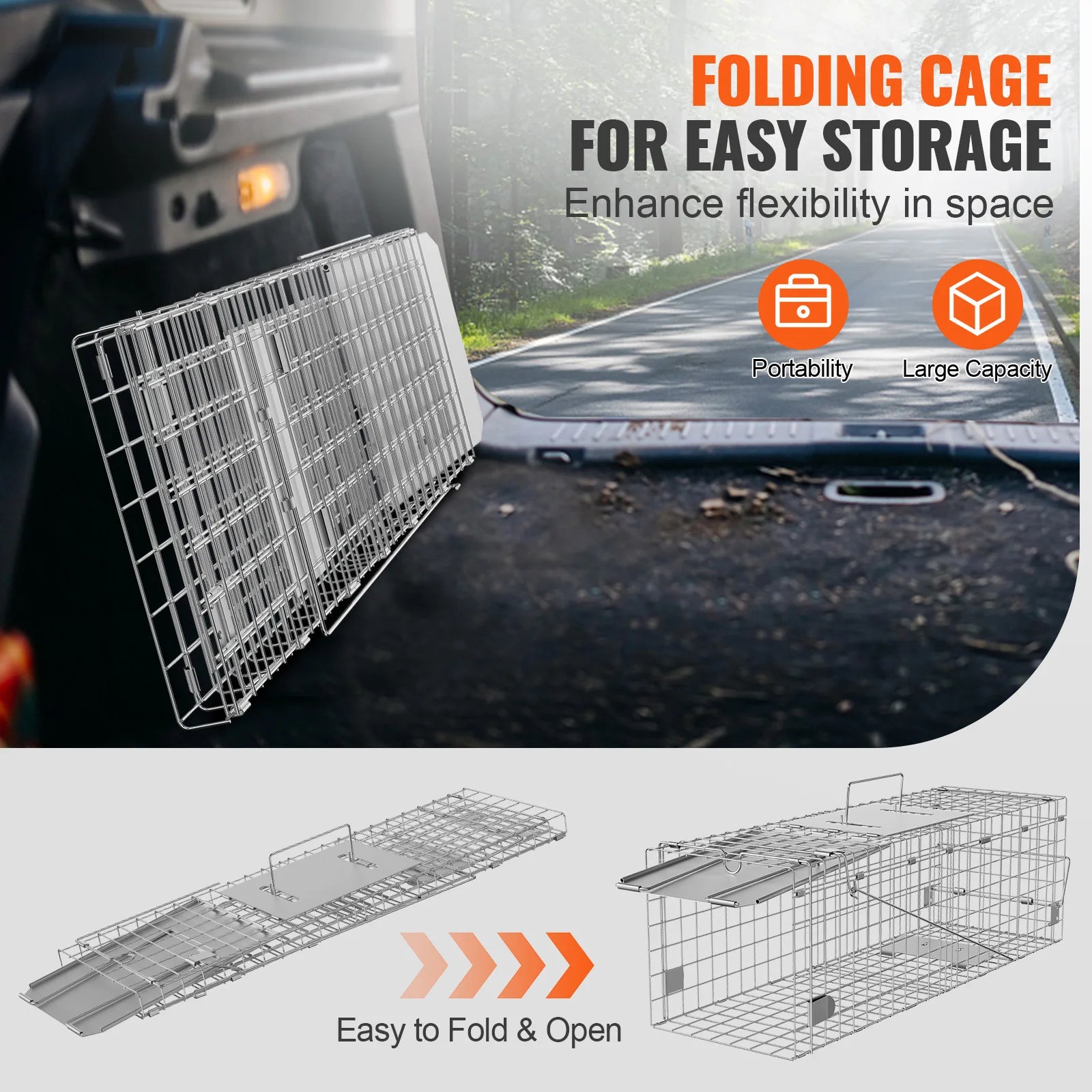 Live Animal Cage Trap Humane
