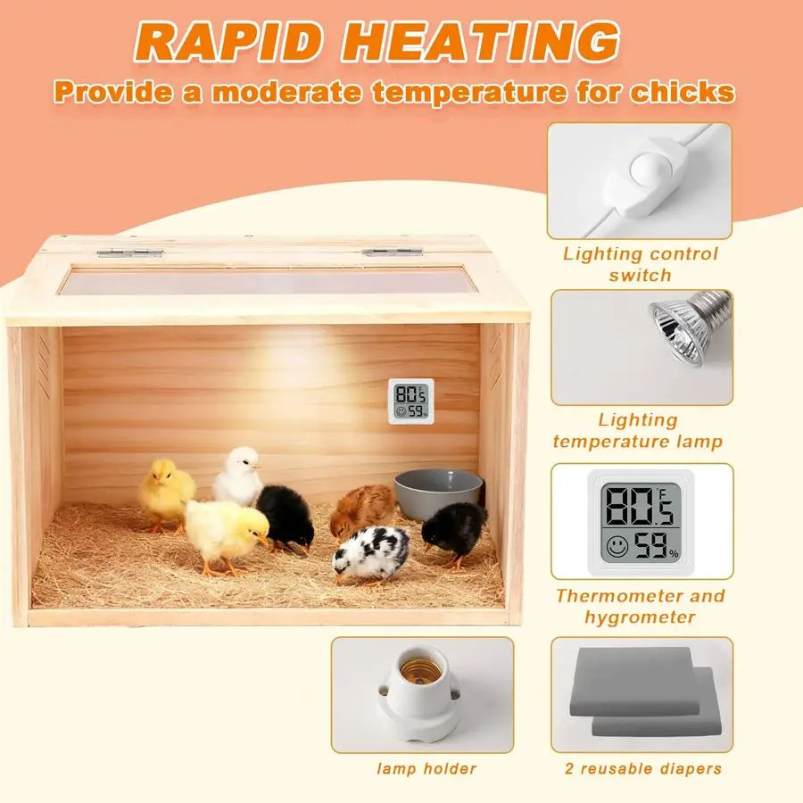 Brooder Box for Chicken Coop