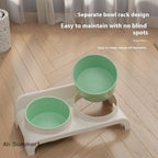 Food Feeders Pet Cat/Dog Double Bowls