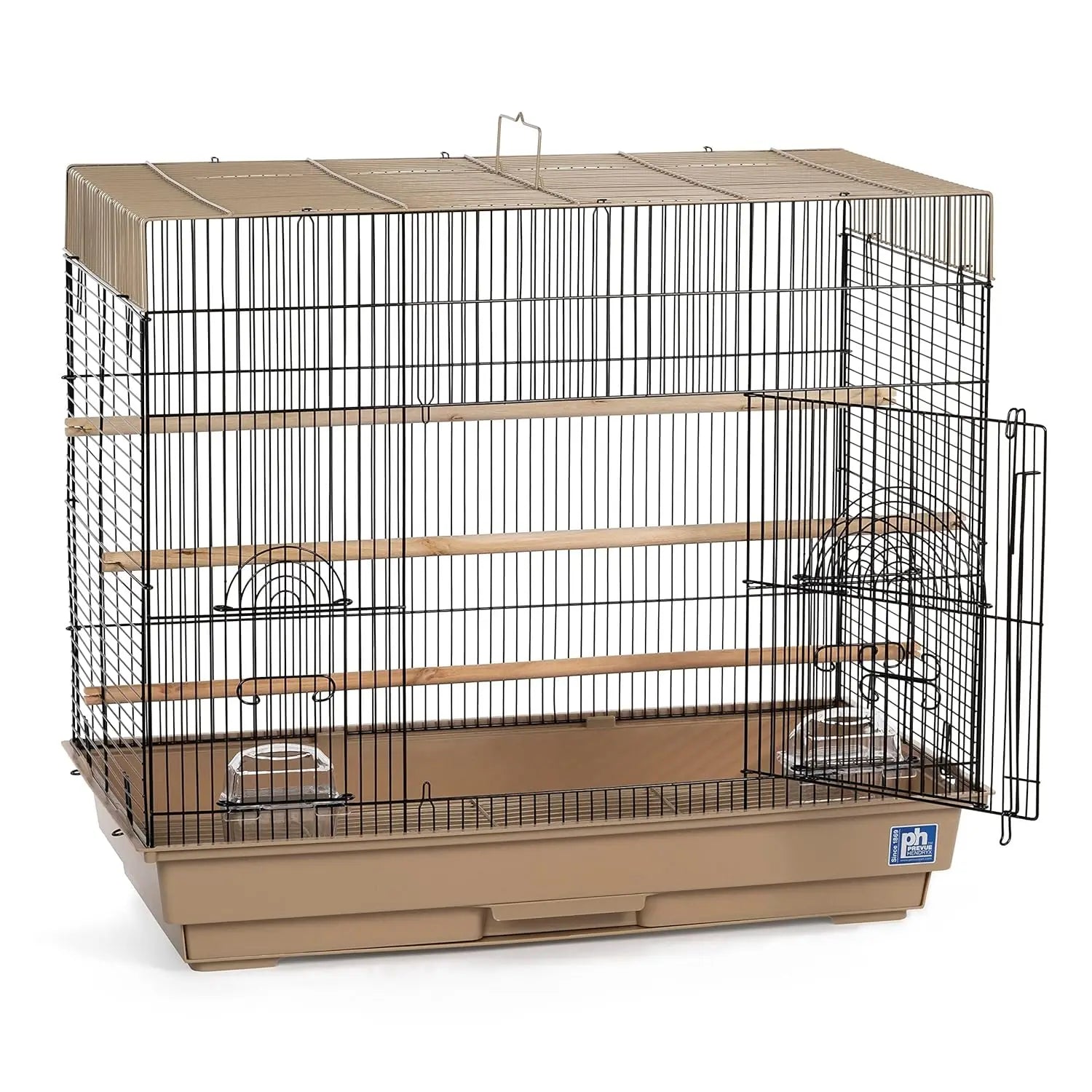 Brown/Black Bird Cage