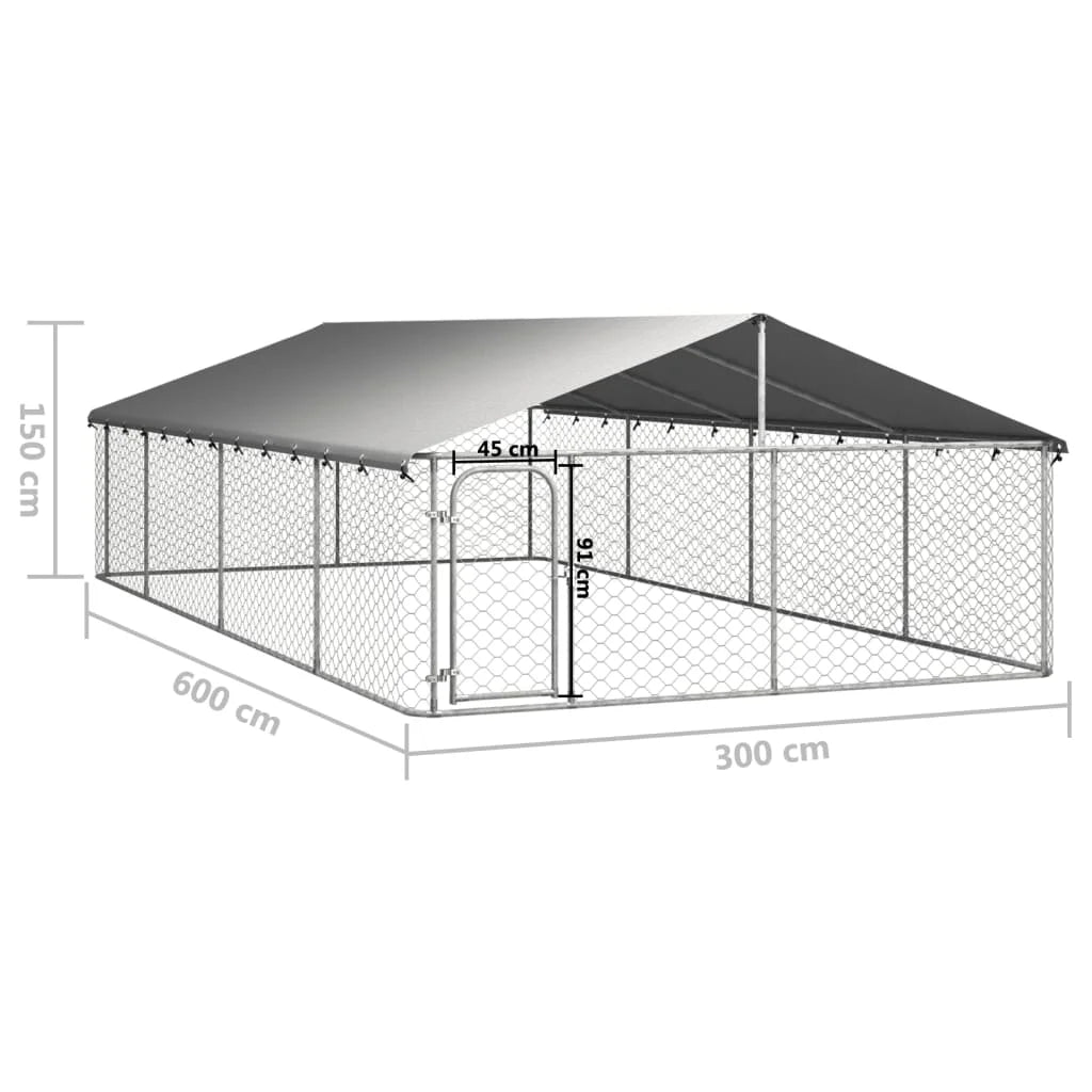 Kennel with Roof/Fences