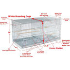 Bird Breeding Cage/Nest Box Doors