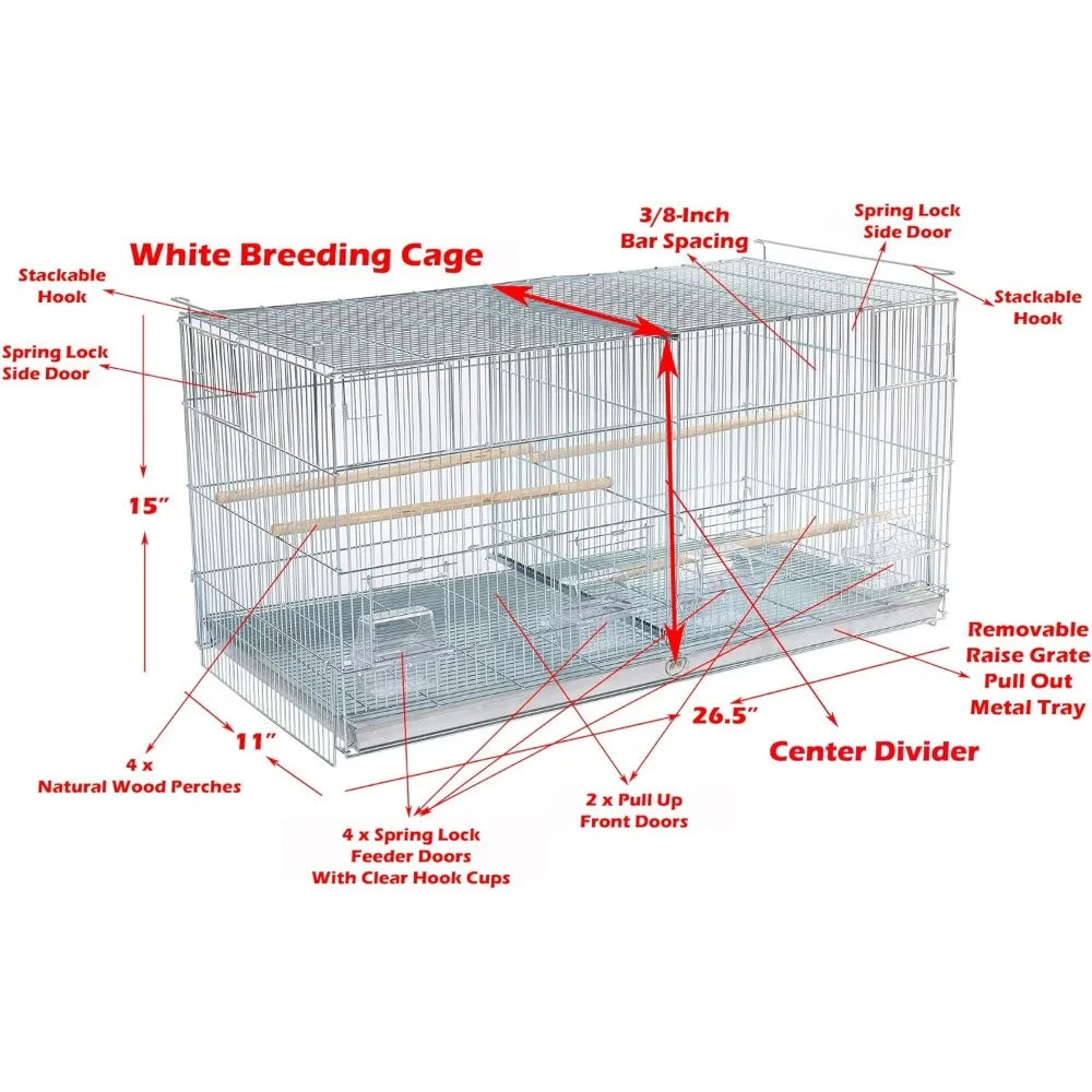 Bird Breeding Cage/Nest Box Doors