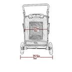 NO-Zip Stroller for Dogs/Cats