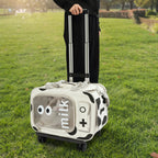 Pets Go Out with Portable Trolley Cases