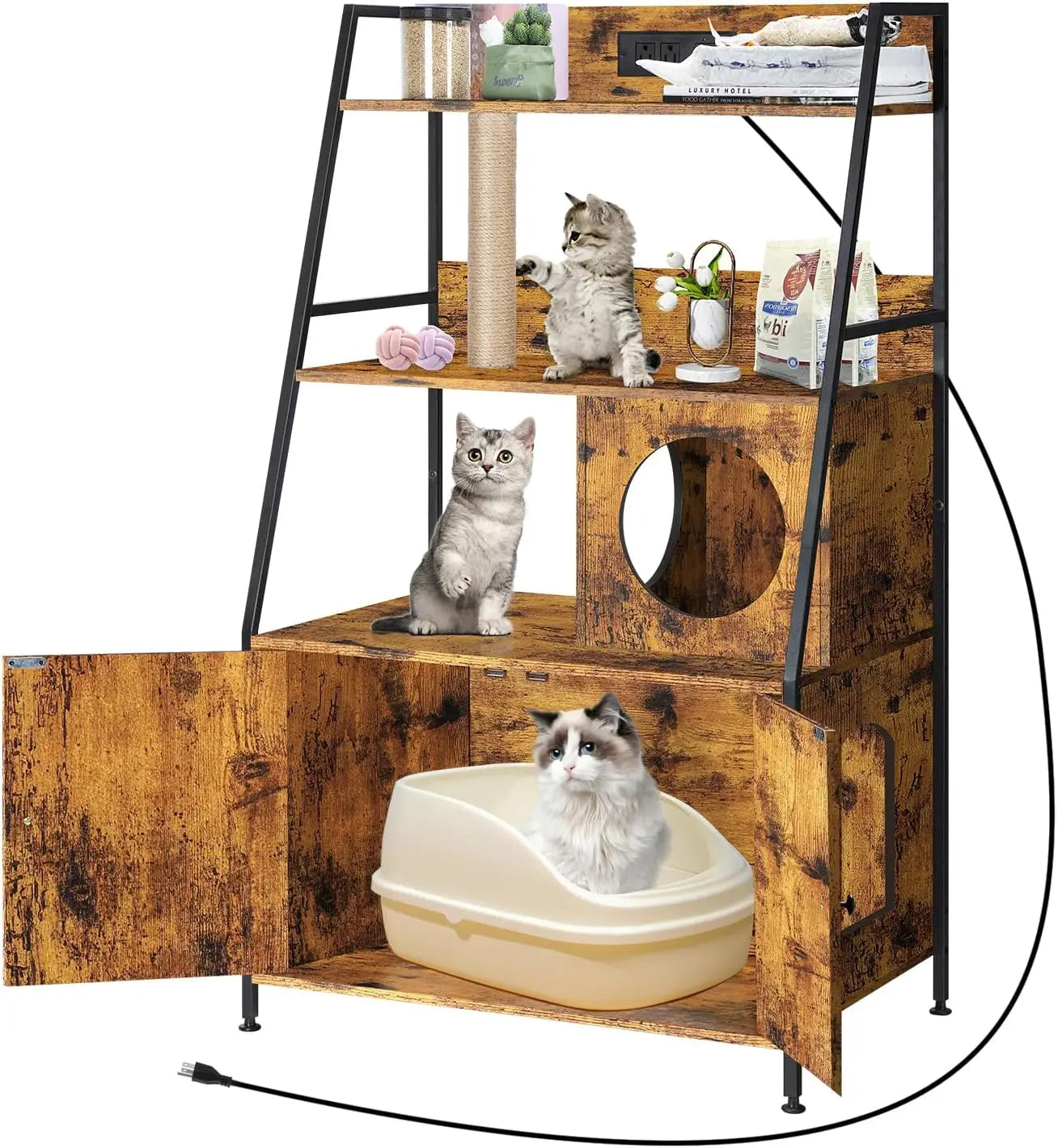 Cat Litter Box Enclosure