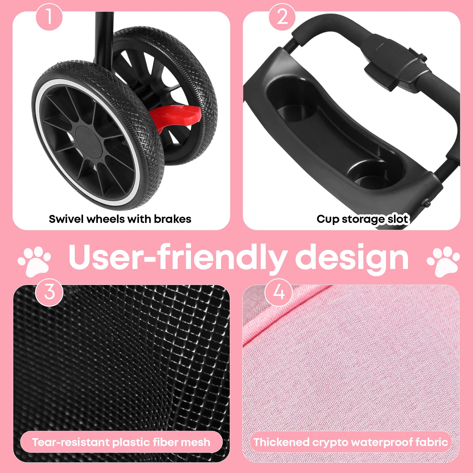 Stroller For Small Dogs/Cats
