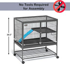 2-Tier Small Animal Cage with Pan