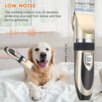 Wireless Electric Pet Grooming Kit:
