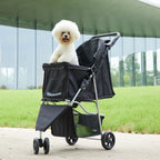 Foldable Stroller for S Dogs/Cats