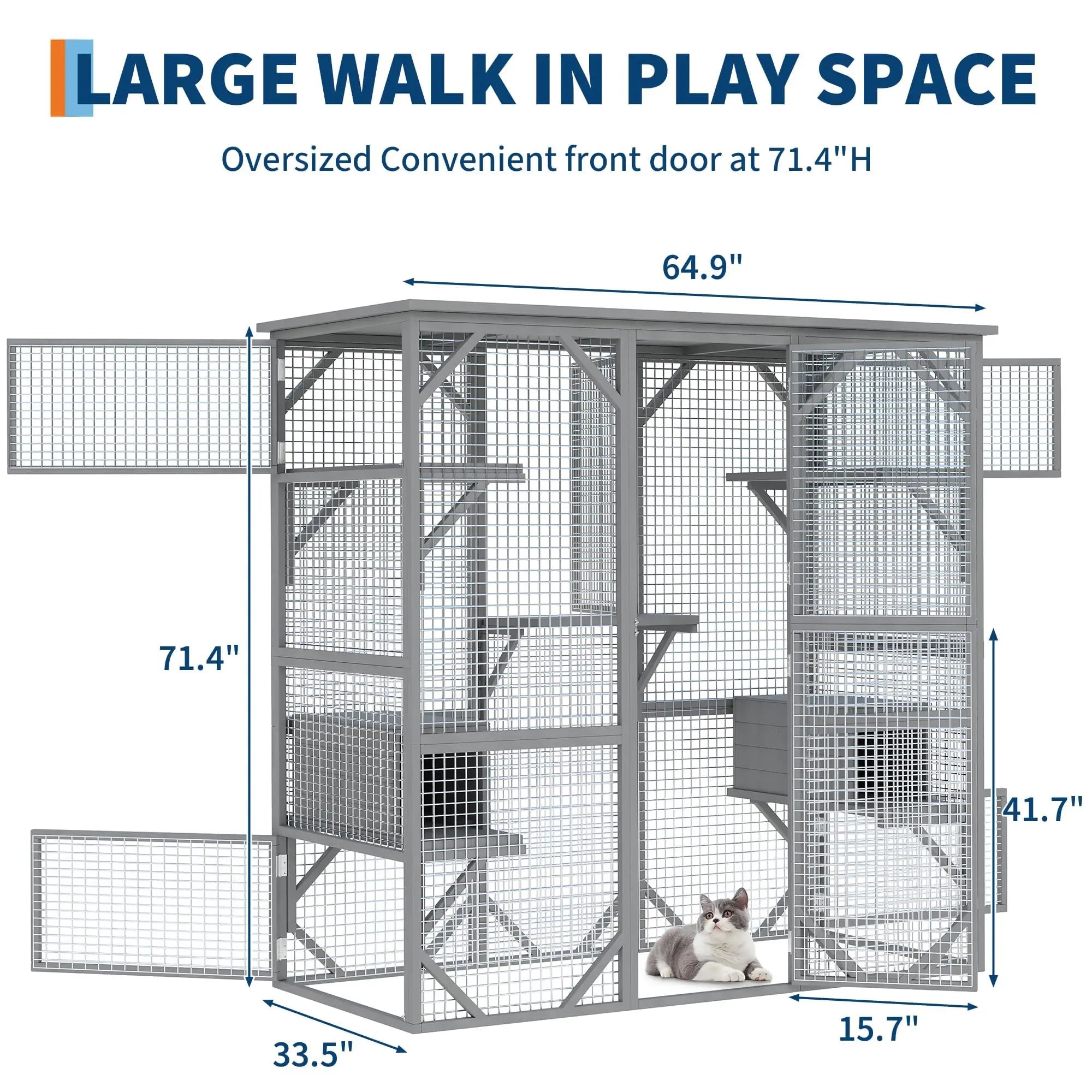 Extra Large Cat Enclosure