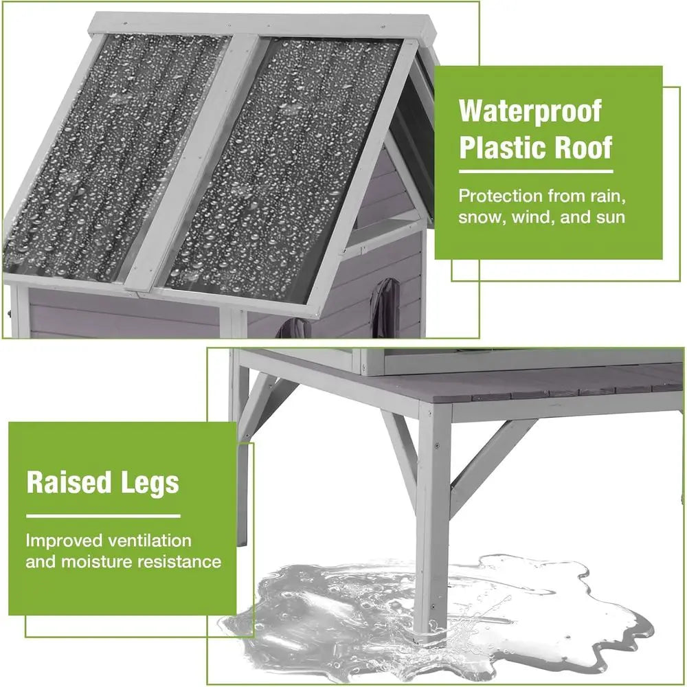 Weatherproof feral Cat Shelter
