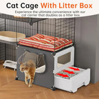 Cat Enclosure/Litter Box