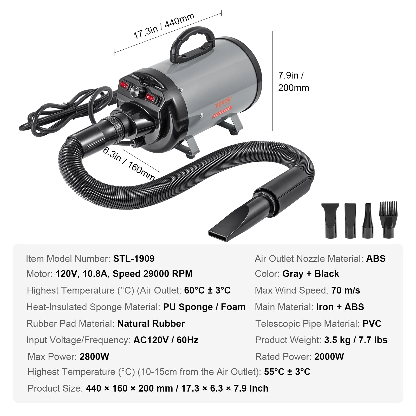 Dog Blow Dryer