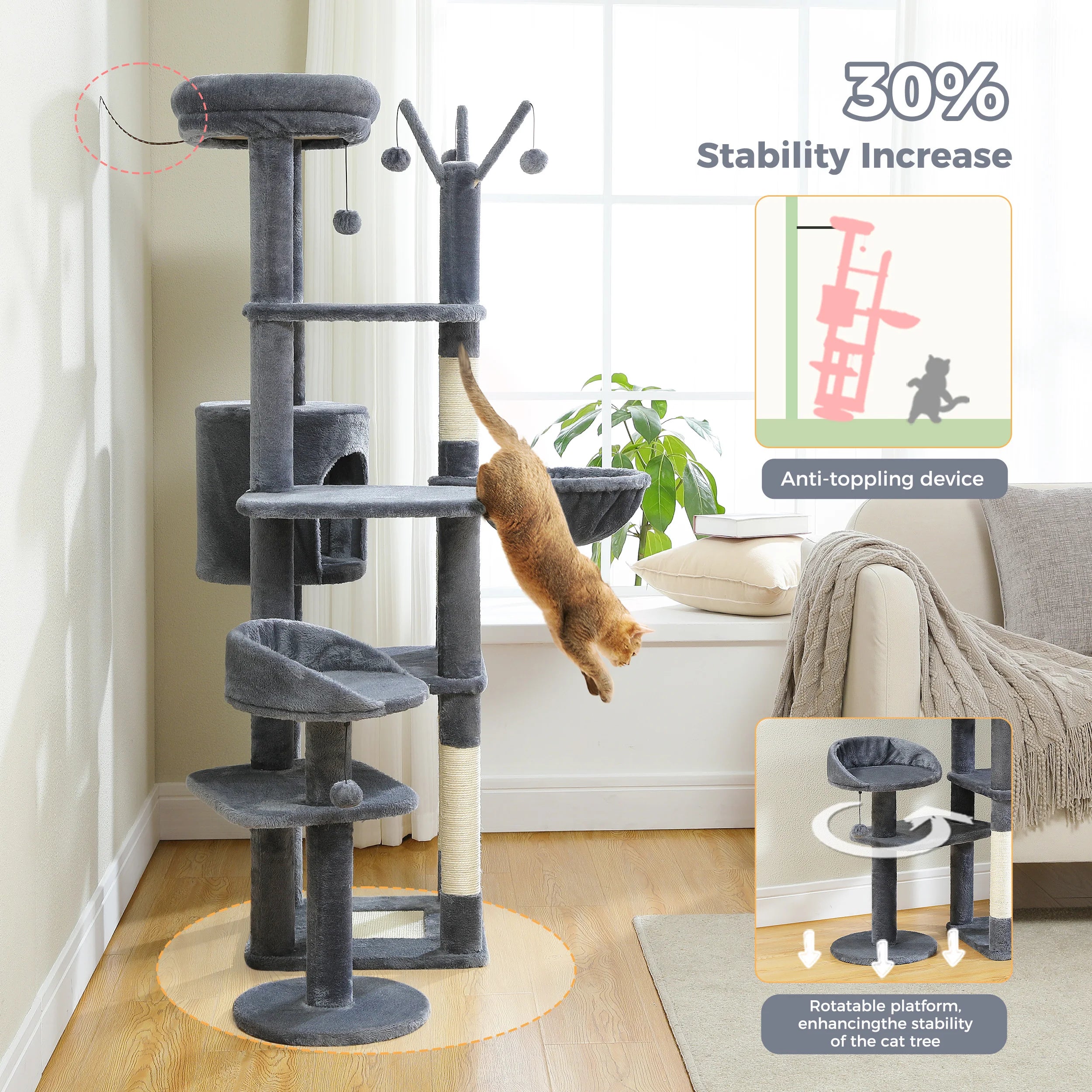 Multi-Level Cat Tree