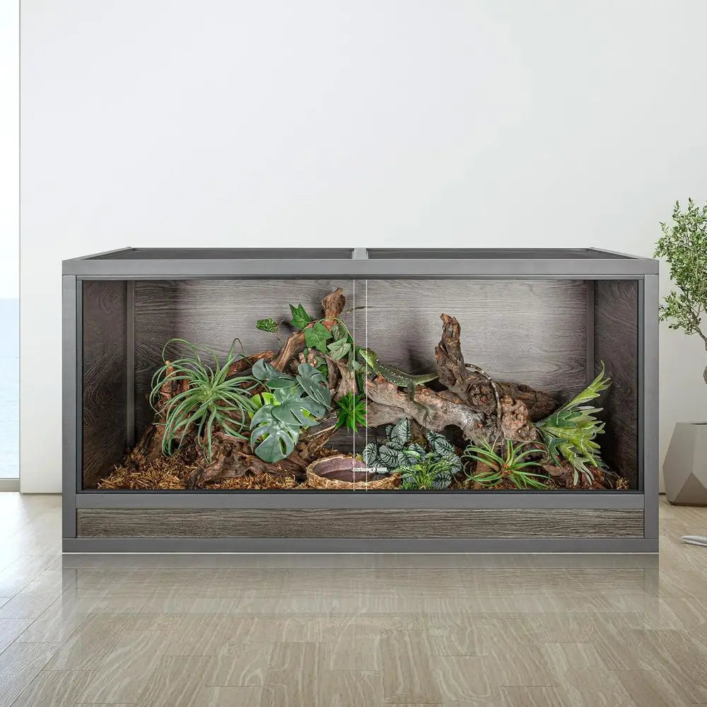 Insulated Wooden Reptile Enclosure