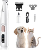 Pet Grooming Clipper with LED Light