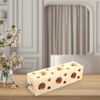 Natural Wood Bird Perch Toy
