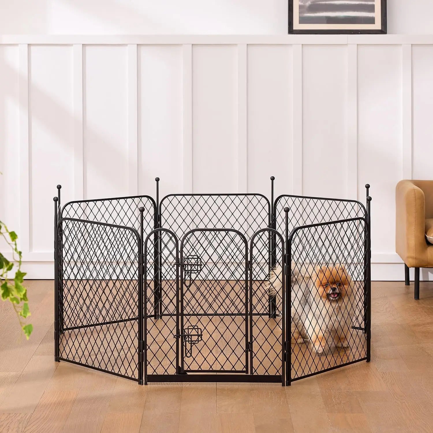 Diamond Mesh Dog Playpen