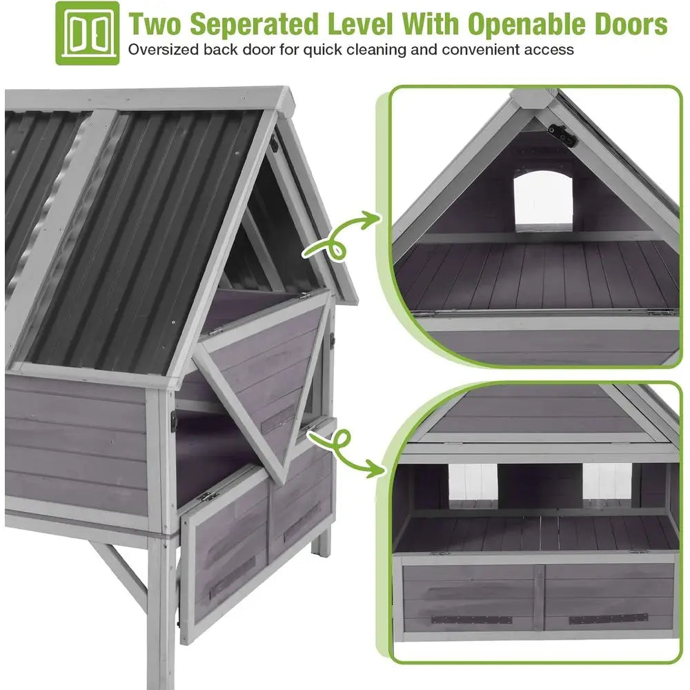 Weatherproof feral Cat Shelter
