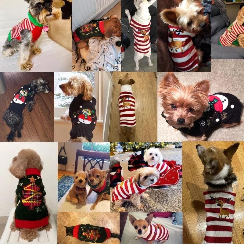Dog Sweater Winter Warm