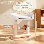 Small Wooden Cat Tree Tower