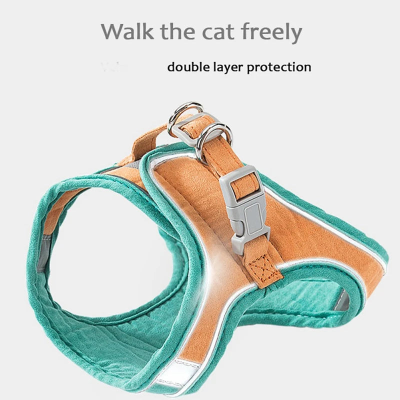 Cat Harness Leash Set