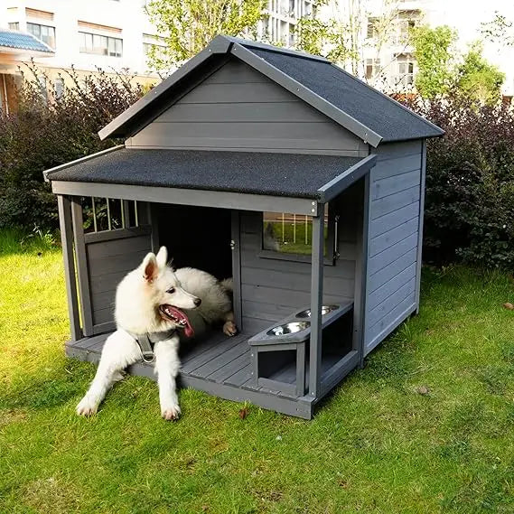 Dog House with Porch