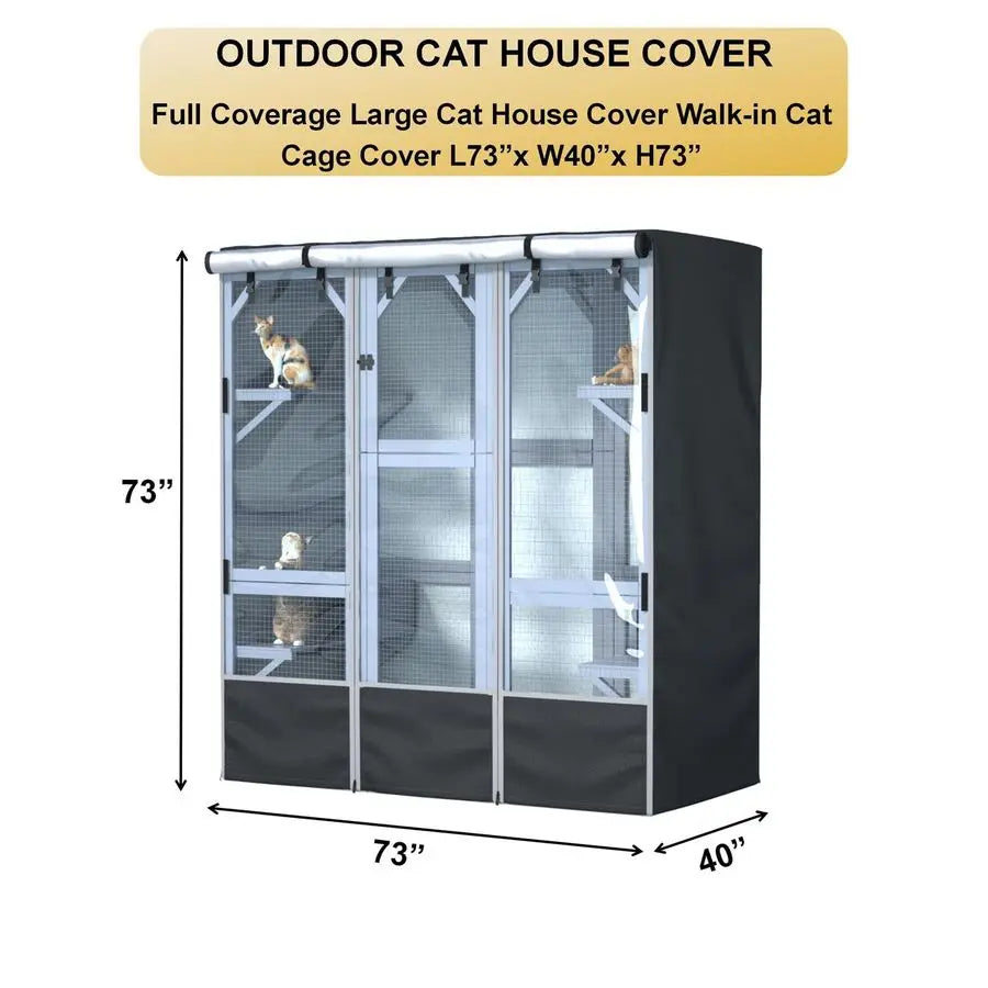 Large Cover Cat Kennel