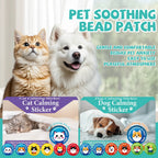 Pet emotional soothing bead patch
