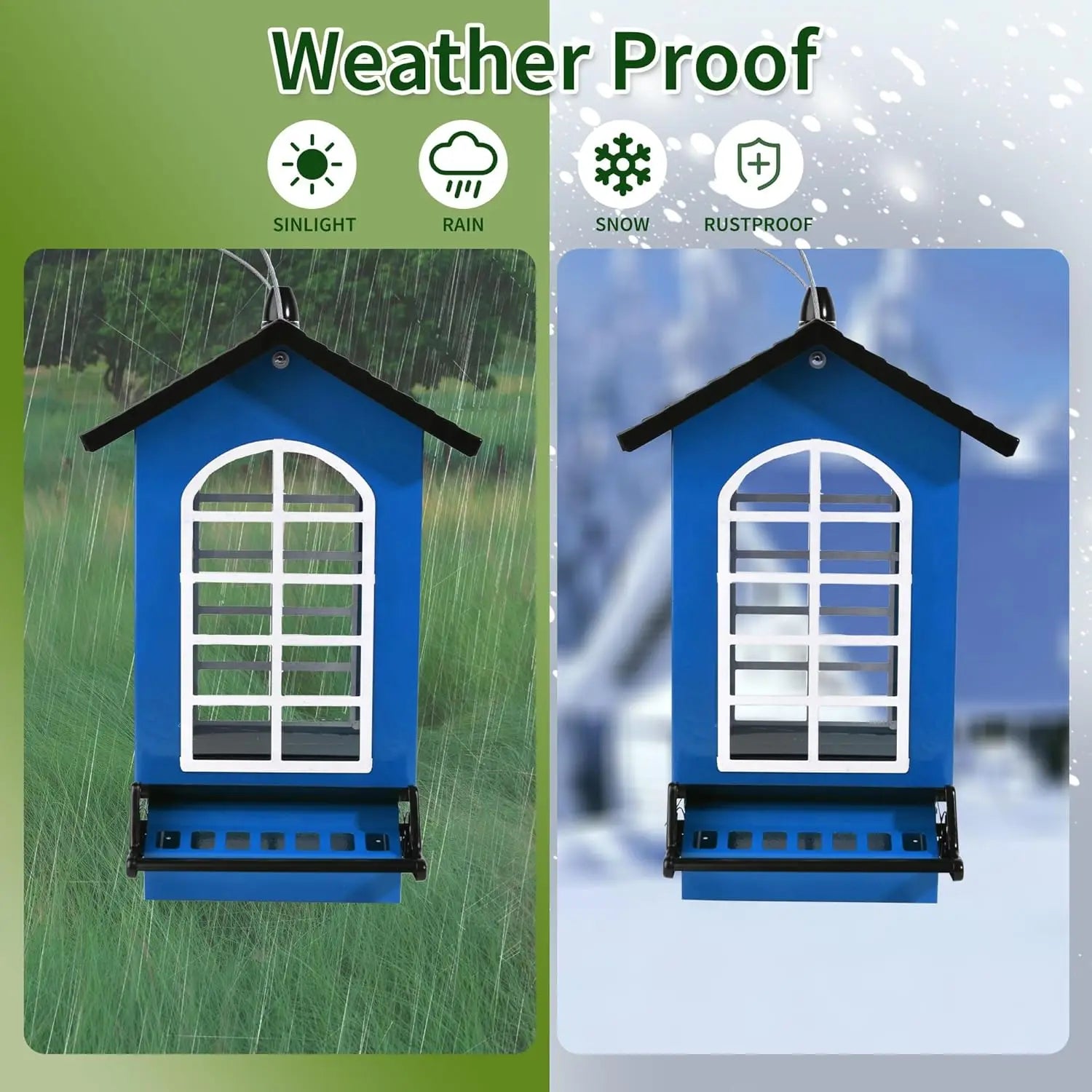 Squirrel Proof Metal Hanging Feeder