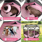 Pet Playpen for Dogs Cats Rabbits
