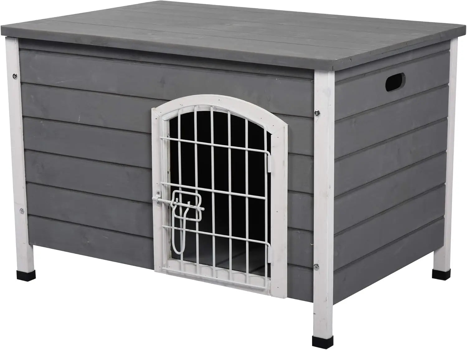 31" Wooden Dog Cage