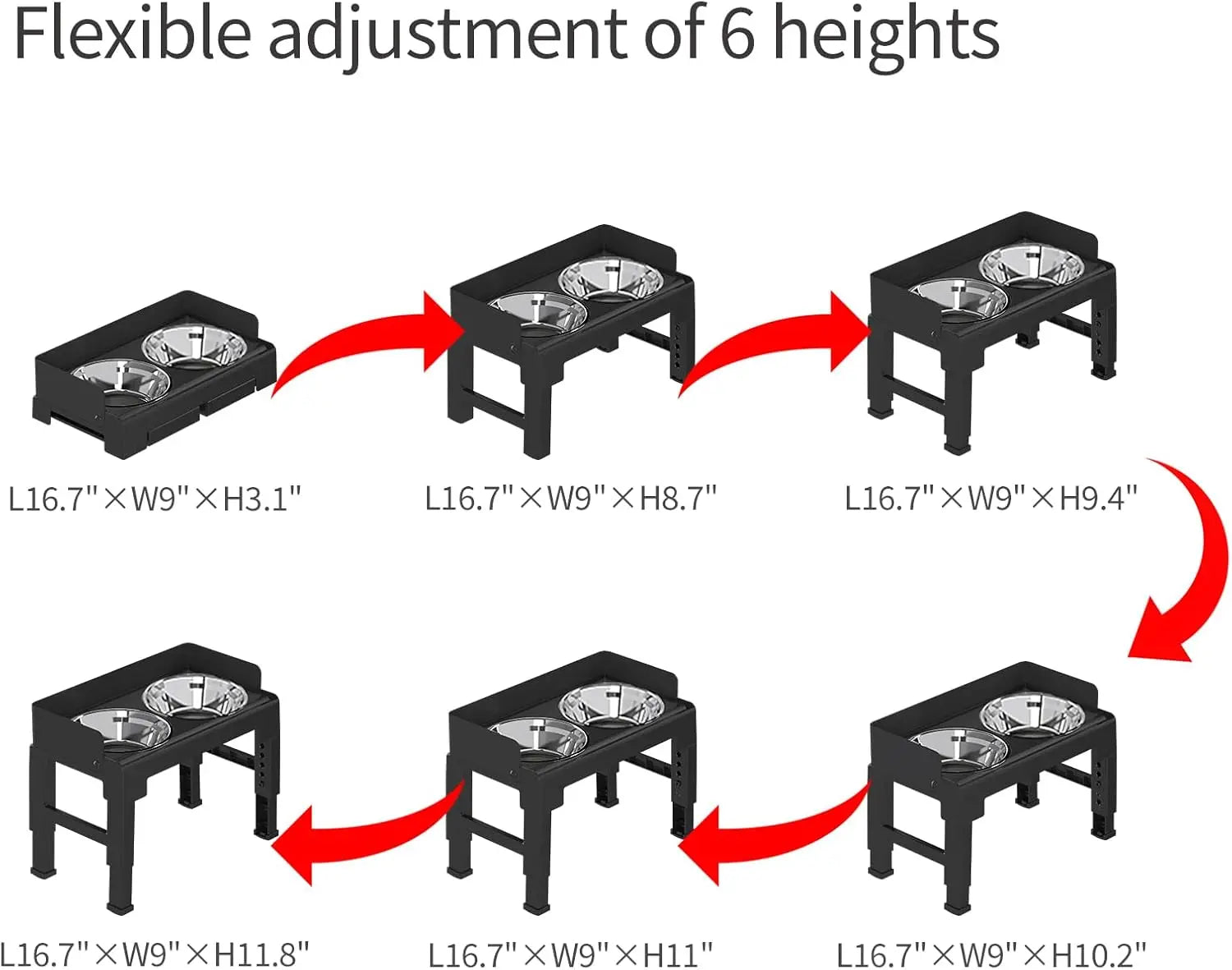 Tiltable Dog Feeder