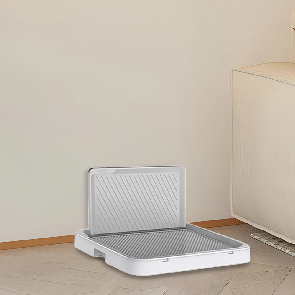 Dog Potty Tray with Pee Wall