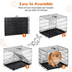 24Inch Single Door Dog Crate