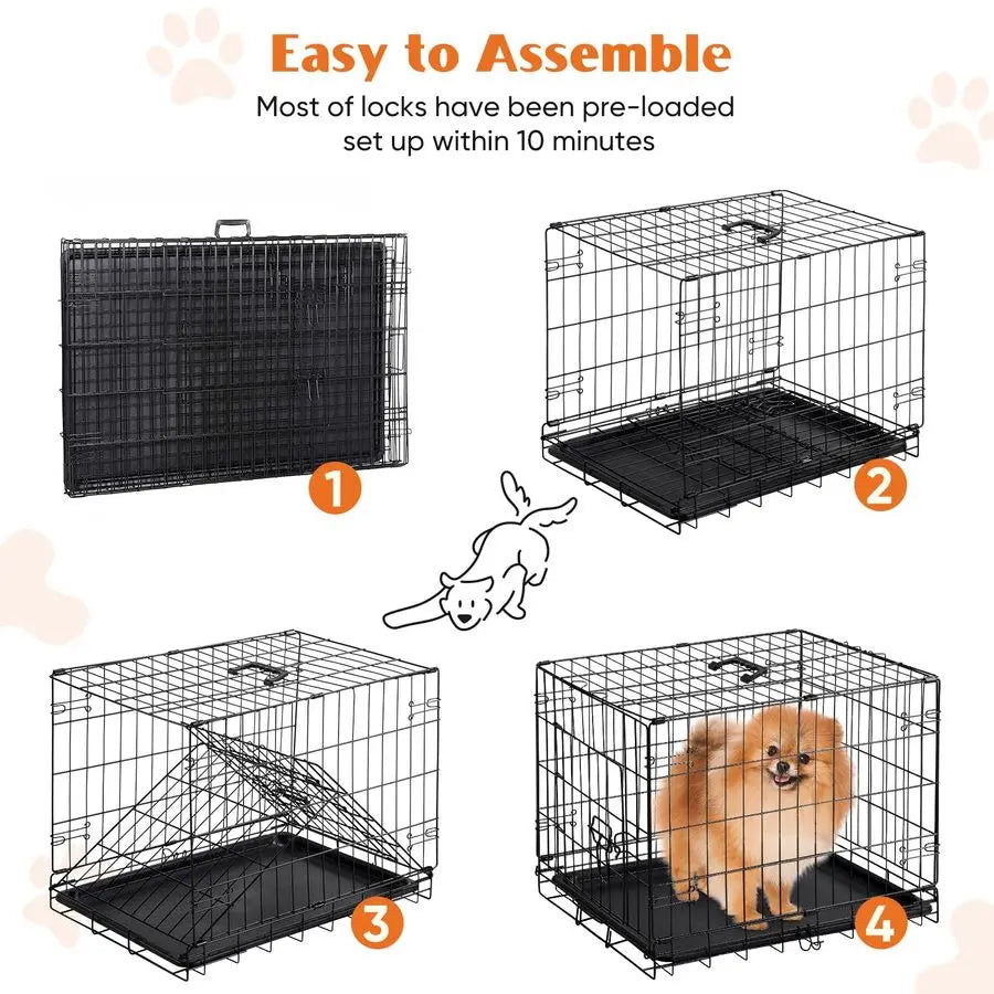 24Inch Single Door Dog Crate