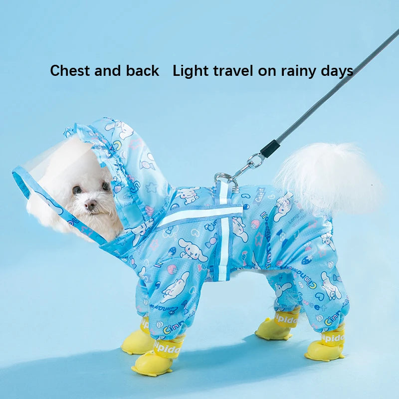 Pet Raincoat Dogs of all Sizes