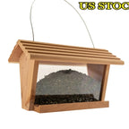Red Cedar Hopper Bird Feeder